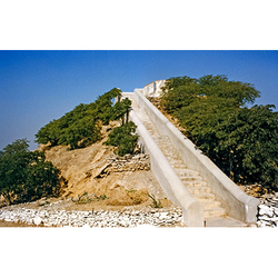 View of the massive garden and lanscape at Tekri, birthsite of Sulṭān Muḥammad Shāh (Aga Khan III)